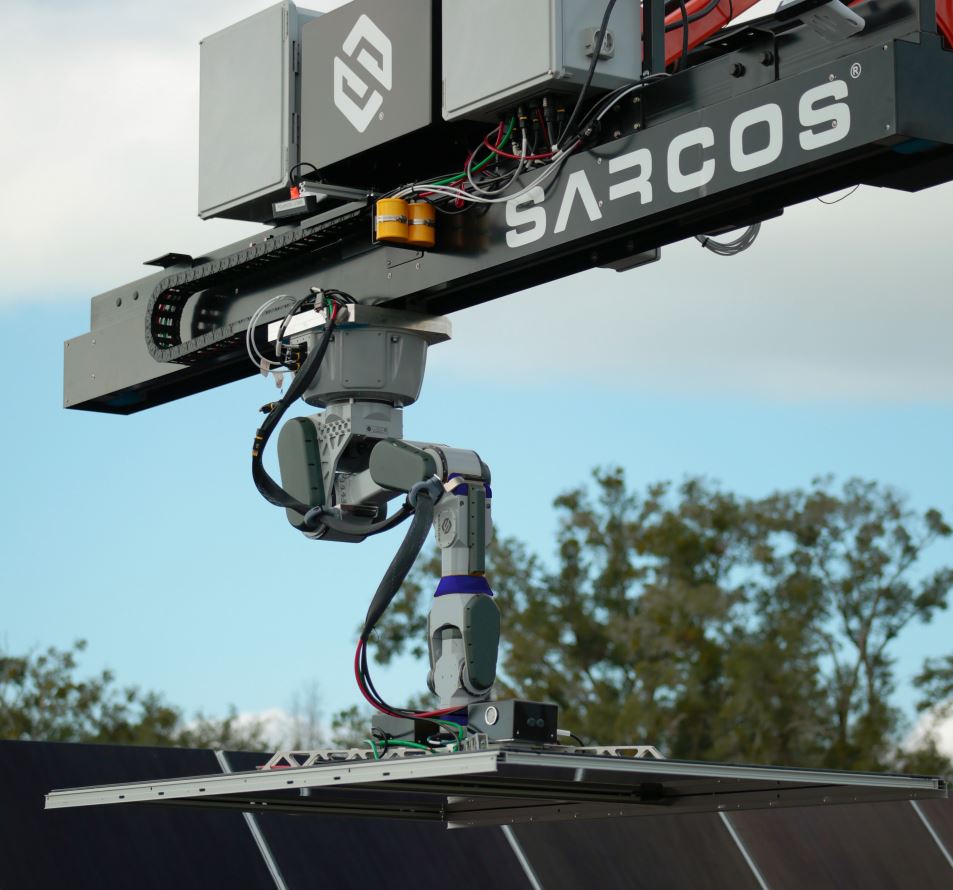 Sarcos готовит коммерциализацию робота для монтажа солнечных ферм